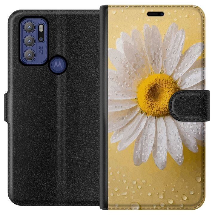 Tegnebogsetui til Motorola Moto G60S med Porcelænsblomst motiv i gruppen SMARTPHONES & TABLETS / Mobil Beskyttelse / Motorola hos TP E-commerce Nordic AB (A55178)