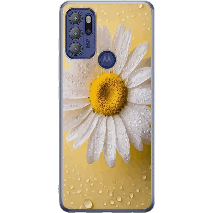 Mobilcover til Motorola Moto G60S med Porcelænsblomst motiv i gruppen SMARTPHONES & TABLETS / Mobil Beskyttelse / Motorola hos TP E-commerce Nordic AB (A55205)