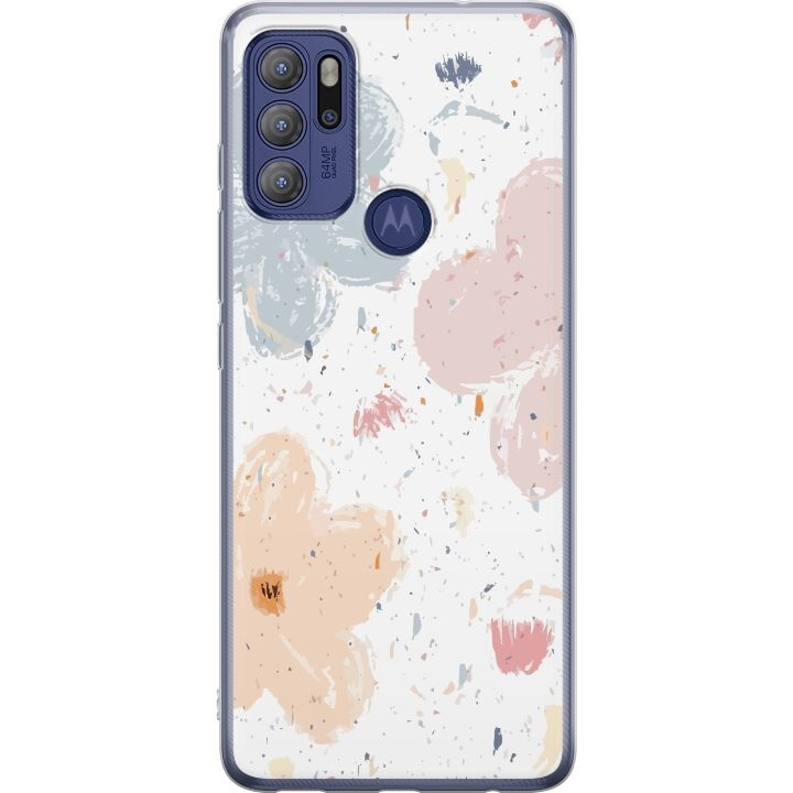 Mobilcover til Motorola Moto G60S med Blomster motiv i gruppen SMARTPHONES & TABLETS / Mobil Beskyttelse / Motorola hos TP E-commerce Nordic AB (A55217)