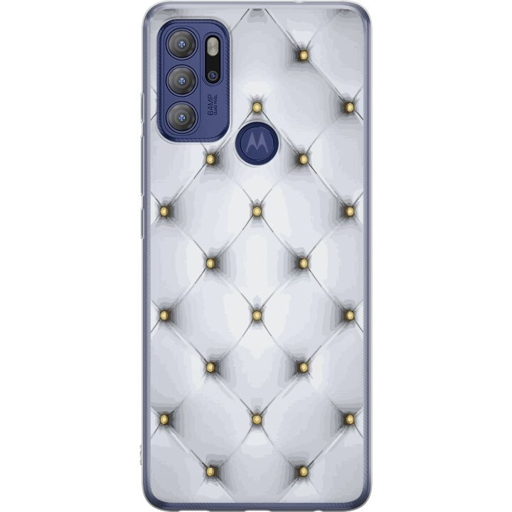 Mobilcover til Motorola Moto G60S med Luksuriøst motiv i gruppen SMARTPHONES & TABLETS / Mobil Beskyttelse / Motorola hos TP E-commerce Nordic AB (A55219)