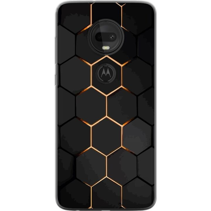 Mobilcover til Motorola Moto G7 med Luksuriøst Mønster motiv i gruppen SMARTPHONES & TABLETS / Mobil Beskyttelse / Motorola hos TP E-commerce Nordic AB (A55284)