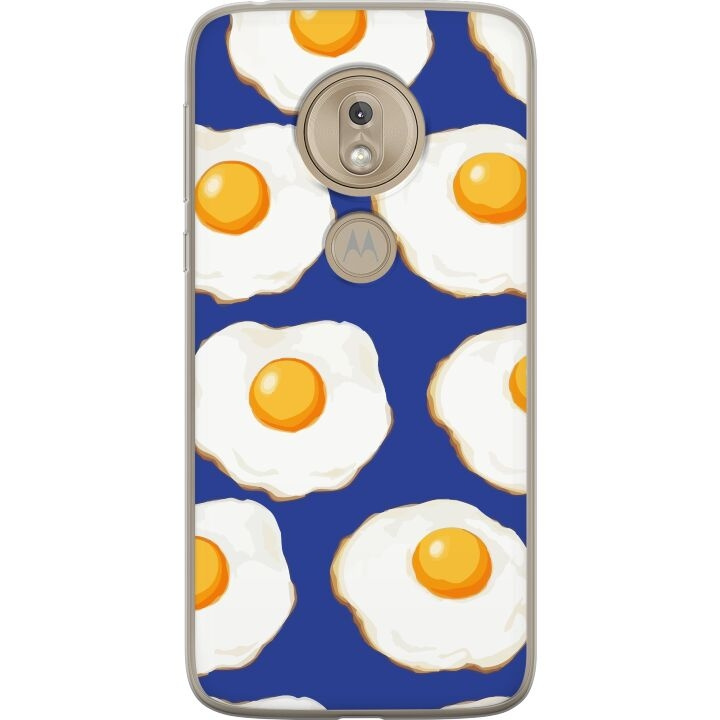 Mobilcover til Motorola Moto G7 Play med Stegte æg motiv i gruppen SMARTPHONES & TABLETS / Mobil Beskyttelse / Motorola hos TP E-commerce Nordic AB (A55454)