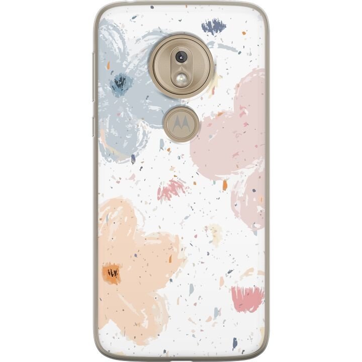 Mobilcover til Motorola Moto G7 Play med Blomster motiv i gruppen SMARTPHONES & TABLETS / Mobil Beskyttelse / Motorola hos TP E-commerce Nordic AB (A55460)