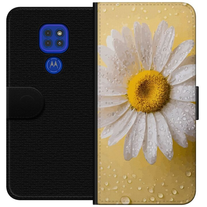 Tegnebogsetui til Motorola Moto G9 Play med Porcelænsblomst motiv i gruppen SMARTPHONES & TABLETS / Mobil Beskyttelse / Motorola hos TP E-commerce Nordic AB (A55583)