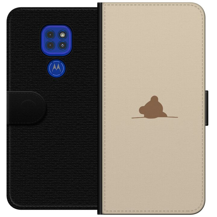 Tegnebogsetui til Motorola Moto G9 Play med Nalle motiv i gruppen SMARTPHONES & TABLETS / Mobil Beskyttelse / Motorola hos TP E-commerce Nordic AB (A55603)