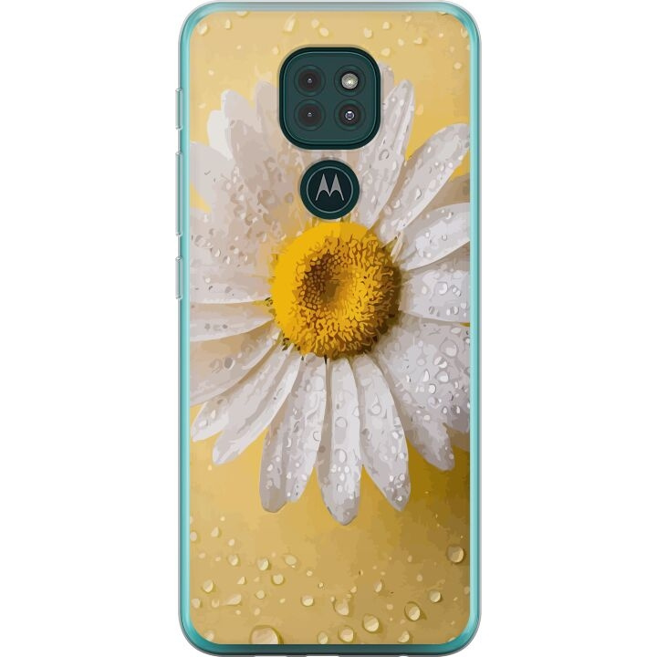 Mobilcover til Motorola Moto G9 Play med Porcelænsblomst motiv i gruppen SMARTPHONES & TABLETS / Mobil Beskyttelse / Motorola hos TP E-commerce Nordic AB (A55610)