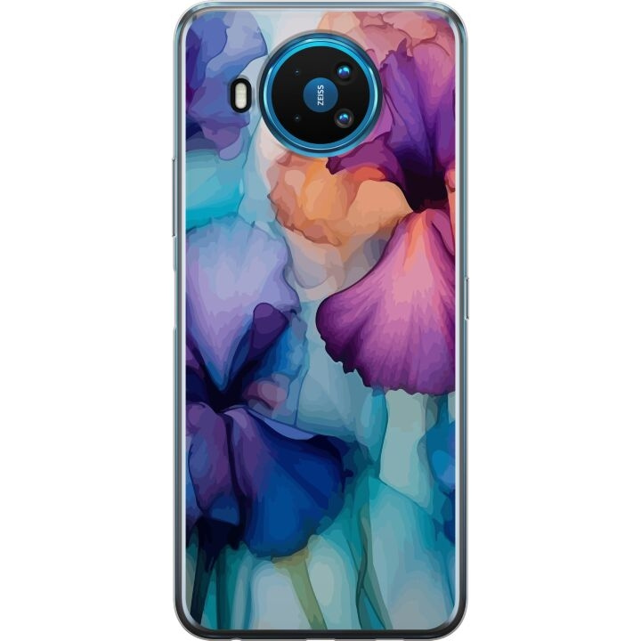 Mobilcover til Nokia 8.3 5G med Magiske blomster motiv i gruppen SMARTPHONES & TABLETS / Mobil Beskyttelse / Nokia/Microsoft hos TP E-commerce Nordic AB (A55802)