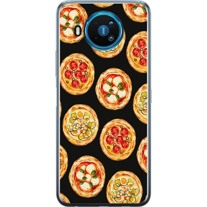 Mobilcover til Nokia 8.3 5G med Pizza motiv i gruppen SMARTPHONES & TABLETS / Mobil Beskyttelse / Nokia/Microsoft hos TP E-commerce Nordic AB (A55812)