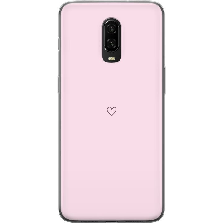 Mobilcover til OnePlus 6T med Hjerte motiv i gruppen SMARTPHONES & TABLETS / Mobil Beskyttelse / OnePlus hos TP E-commerce Nordic AB (A56574)