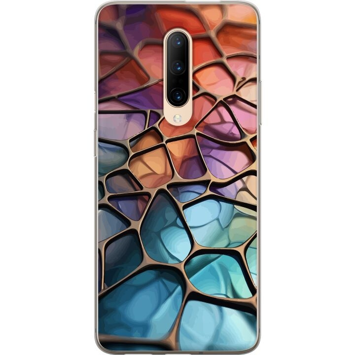 Mobilcover til OnePlus 7 Pro med Metallict mønster motiv i gruppen SMARTPHONES & TABLETS / Mobil Beskyttelse / OnePlus hos TP E-commerce Nordic AB (A56673)