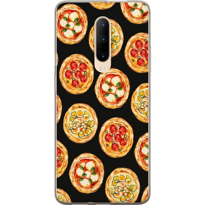 Mobilcover til OnePlus 7 Pro med Pizza motiv i gruppen SMARTPHONES & TABLETS / Mobil Beskyttelse / OnePlus hos TP E-commerce Nordic AB (A56676)