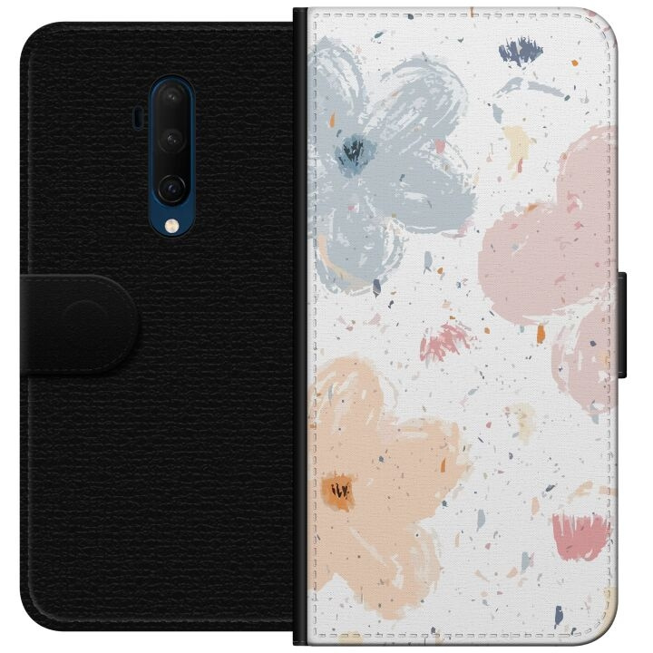 Tegnebogsetui til OnePlus 7T Pro med Blomster motiv i gruppen SMARTPHONES & TABLETS / Mobil Beskyttelse / OnePlus hos TP E-commerce Nordic AB (A56756)