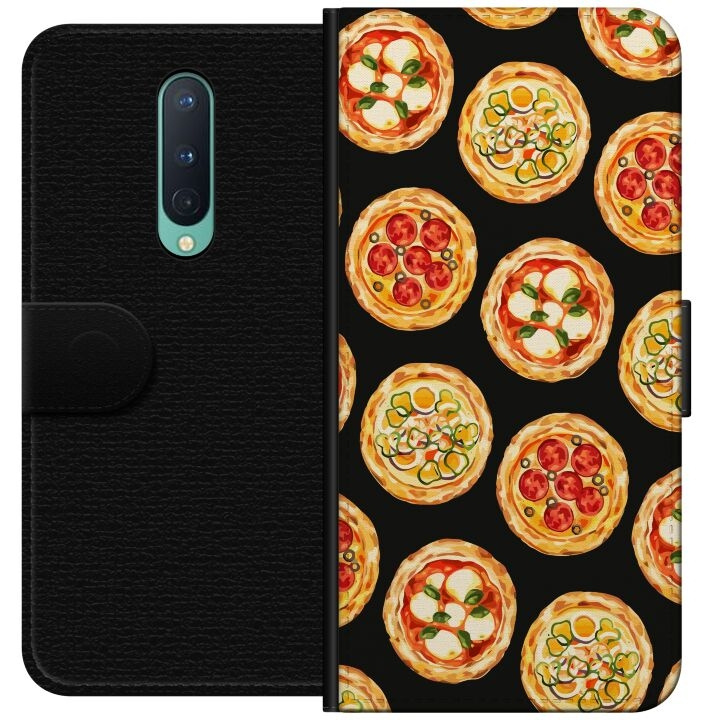 Tegnebogsetui til OnePlus 8 med Pizza motiv i gruppen SMARTPHONES & TABLETS / Mobil Beskyttelse / OnePlus hos TP E-commerce Nordic AB (A56811)
