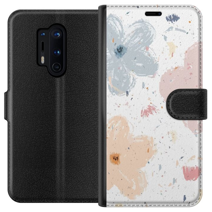 Tegnebogsetui til OnePlus 8 Pro med Blomster motiv i gruppen SMARTPHONES & TABLETS / Mobil Beskyttelse / OnePlus hos TP E-commerce Nordic AB (A56864)