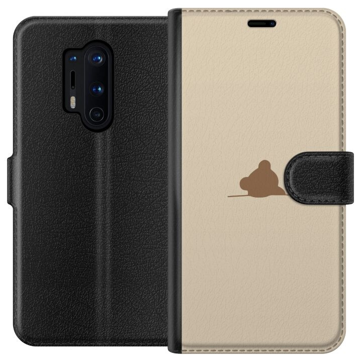 Tegnebogsetui til OnePlus 8 Pro med Nalle motiv i gruppen SMARTPHONES & TABLETS / Mobil Beskyttelse / OnePlus hos TP E-commerce Nordic AB (A56872)