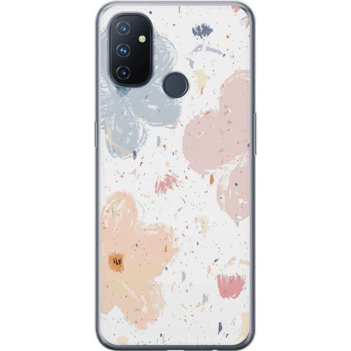 Mobilcover til OnePlus Nord N100 med Blomster motiv i gruppen SMARTPHONES & TABLETS / Mobil Beskyttelse / OnePlus hos TP E-commerce Nordic AB (A57296)