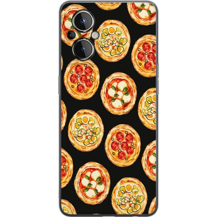 Mobilcover til OnePlus Nord N20 5G med Pizza motiv i gruppen SMARTPHONES & TABLETS / Mobil Beskyttelse / OnePlus hos TP E-commerce Nordic AB (A57378)