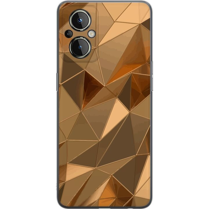 Mobilcover til OnePlus Nord N20 5G med 3D Guld motiv i gruppen SMARTPHONES & TABLETS / Mobil Beskyttelse / OnePlus hos TP E-commerce Nordic AB (A57389)