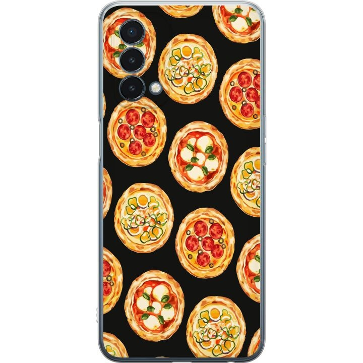 Mobilcover til OnePlus Nord N200 5G med Pizza motiv i gruppen SMARTPHONES & TABLETS / Mobil Beskyttelse / OnePlus hos TP E-commerce Nordic AB (A57405)