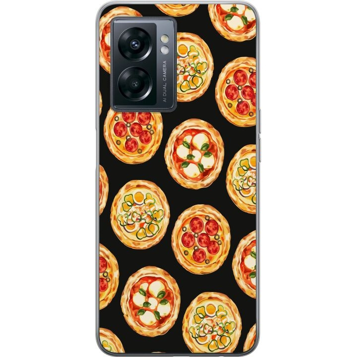 Mobilcover til OnePlus Nord N300 med Pizza motiv i gruppen SMARTPHONES & TABLETS / Mobil Beskyttelse / OnePlus hos TP E-commerce Nordic AB (A57540)