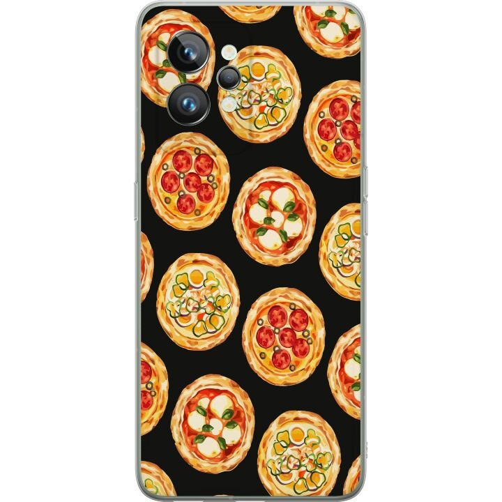 Mobilcover til Realme GT2 Pro med Pizza motiv i gruppen SMARTPHONES & TABLETS / Mobil Beskyttelse / Realme hos TP E-commerce Nordic AB (A58053)