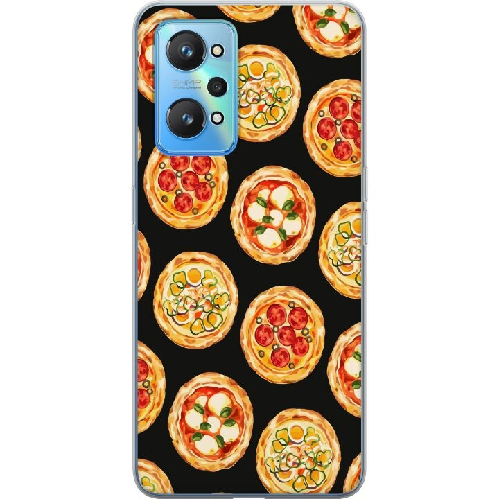 Mobilcover til Realme GT Neo2 med Pizza motiv i gruppen SMARTPHONES & TABLETS / Mobil Beskyttelse / Realme hos TP E-commerce Nordic AB (A58080)