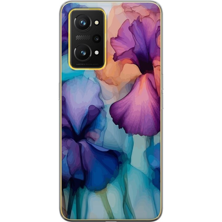 Mobilcover til Realme GT Neo 3T med Magiske blomster motiv i gruppen SMARTPHONES & TABLETS / Mobil Beskyttelse / Realme hos TP E-commerce Nordic AB (A58097)