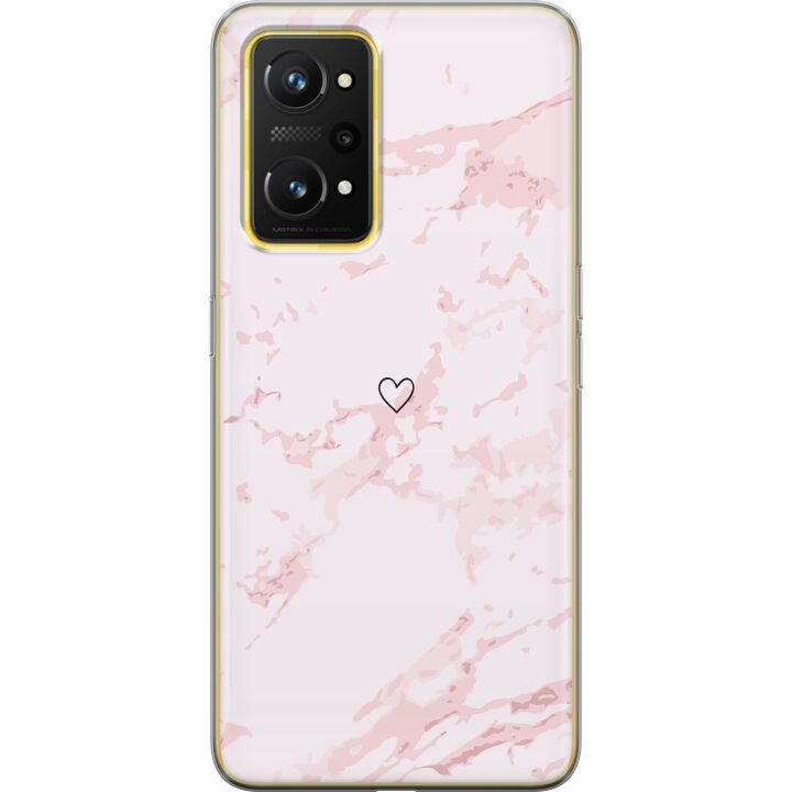 Mobilcover til Realme GT Neo 3T med Rosa Hjerte motiv i gruppen SMARTPHONES & TABLETS / Mobil Beskyttelse / Realme hos TP E-commerce Nordic AB (A58117)