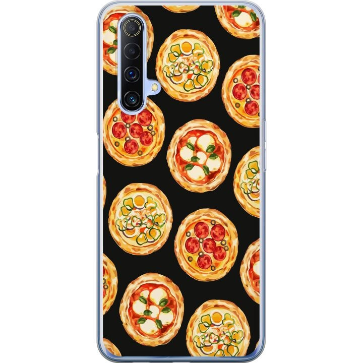 Mobilcover til Realme X50 5G med Pizza motiv i gruppen SMARTPHONES & TABLETS / Mobil Beskyttelse / Realme hos TP E-commerce Nordic AB (A58134)