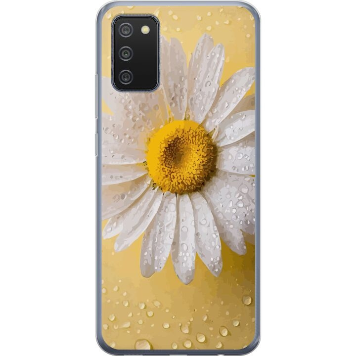 Mobilcover til Samsung Galaxy A02s med Porcelænsblomst motiv i gruppen SMARTPHONES & TABLETS / Mobil Beskyttelse / Samsung hos TP E-commerce Nordic AB (A58175)