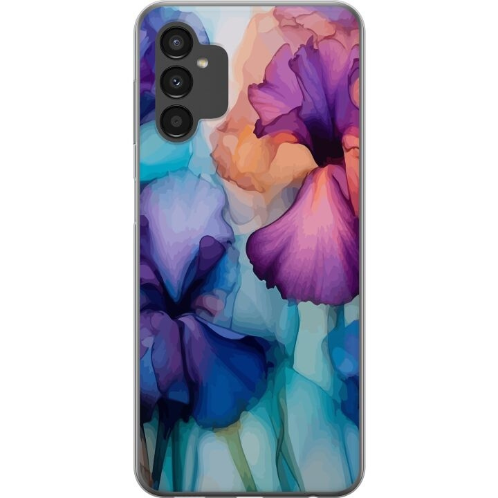 Mobilcover til Samsung Galaxy A04s med Magiske blomster motiv i gruppen SMARTPHONES & TABLETS / Mobil Beskyttelse / Samsung hos TP E-commerce Nordic AB (A58340)