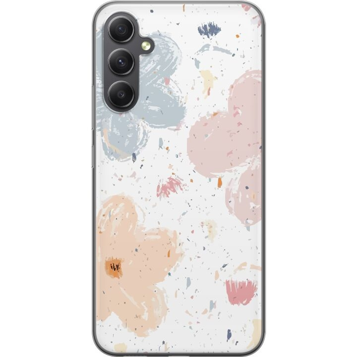 Mobilcover til Samsung Galaxy A05s med Blomster motiv i gruppen SMARTPHONES & TABLETS / Mobil Beskyttelse / Samsung hos TP E-commerce Nordic AB (A58457)