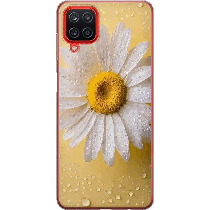 Mobilcover til Samsung Galaxy A12 med Porcelænsblomst motiv i gruppen SMARTPHONES & TABLETS / Mobil Beskyttelse / Samsung hos TP E-commerce Nordic AB (A58607)