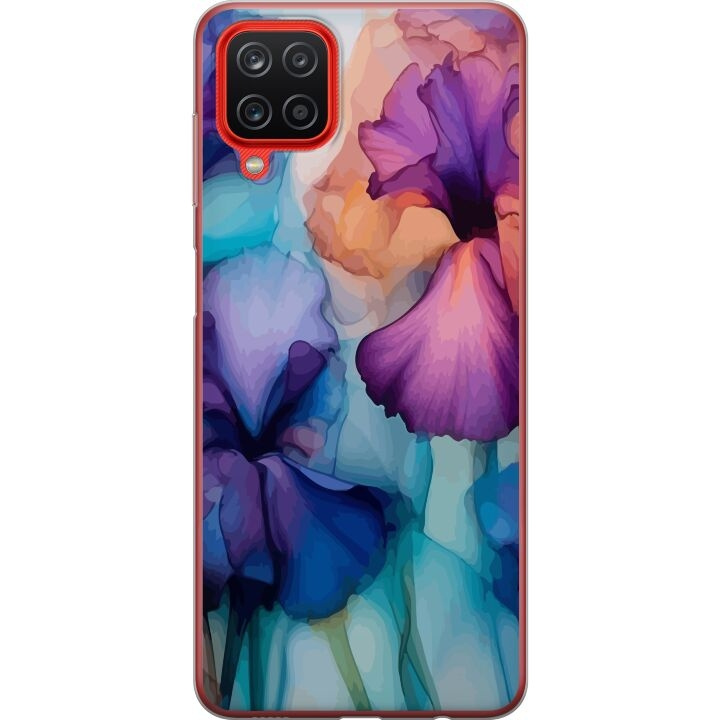 Mobilcover til Samsung Galaxy A12 med Magiske blomster motiv i gruppen SMARTPHONES & TABLETS / Mobil Beskyttelse / Samsung hos TP E-commerce Nordic AB (A58610)