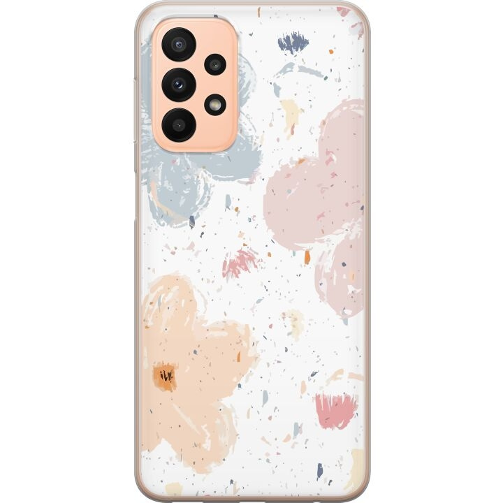 Mobilcover til Samsung Galaxy A23 med Blomster motiv i gruppen SMARTPHONES & TABLETS / Mobil Beskyttelse / Samsung hos TP E-commerce Nordic AB (A59051)