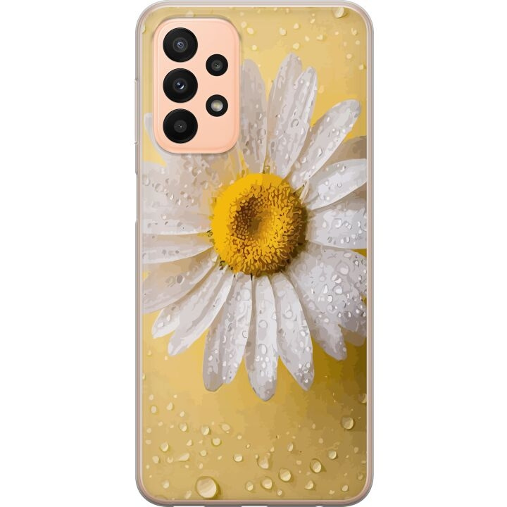 Mobilcover til Samsung Galaxy A23 5G med Porcelænsblomst motiv i gruppen SMARTPHONES & TABLETS / Mobil Beskyttelse / Samsung hos TP E-commerce Nordic AB (A59066)