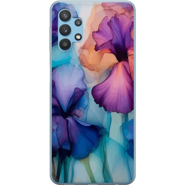 Mobilcover til Samsung Galaxy A32 5G med Magiske blomster motiv i gruppen SMARTPHONES & TABLETS / Mobil Beskyttelse / Samsung hos TP E-commerce Nordic AB (A59231)