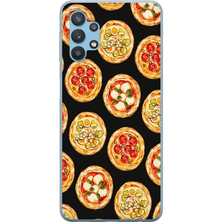 Mobilcover til Samsung Galaxy A32 5G med Pizza motiv i gruppen SMARTPHONES & TABLETS / Mobil Beskyttelse / Samsung hos TP E-commerce Nordic AB (A59241)