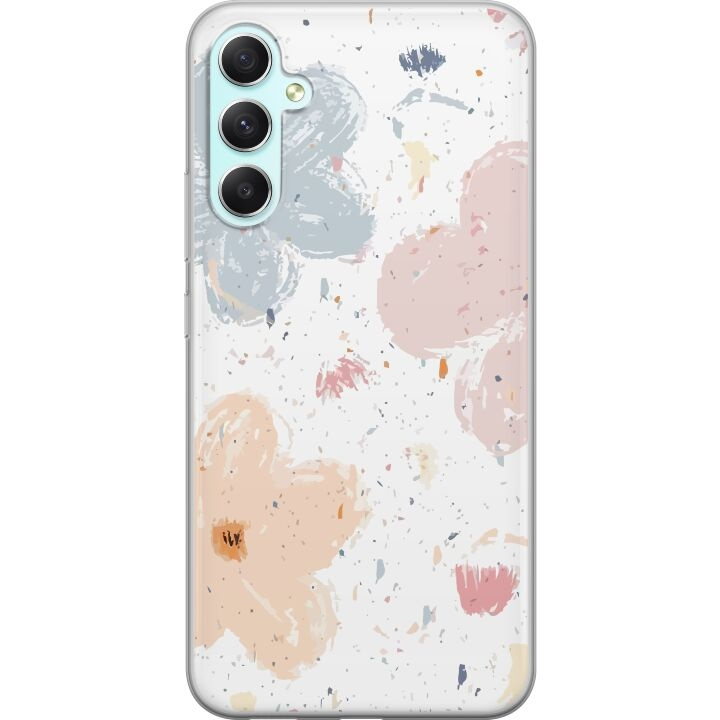 Mobilcover til Samsung Galaxy A34 med Blomster motiv i gruppen SMARTPHONES & TABLETS / Mobil Beskyttelse / Samsung hos TP E-commerce Nordic AB (A59348)