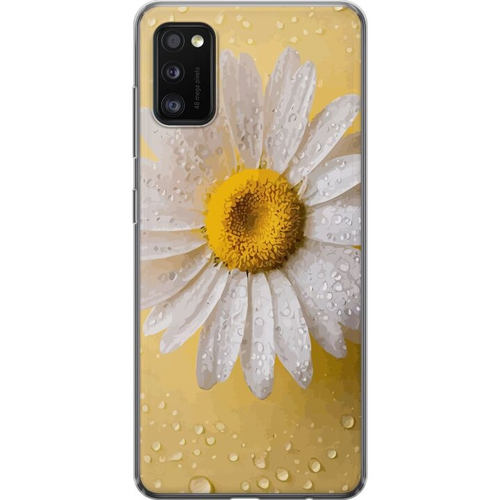 Mobilcover til Samsung Galaxy A41 med Porcelænsblomst motiv i gruppen SMARTPHONES & TABLETS / Mobil Beskyttelse / Samsung hos TP E-commerce Nordic AB (A59525)