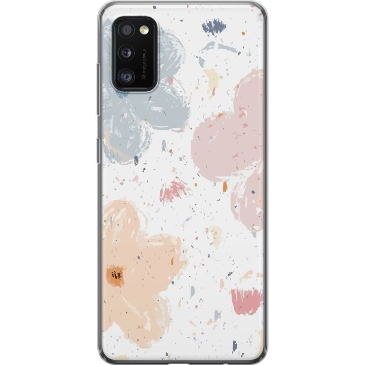 Mobilcover til Samsung Galaxy A41 med Blomster motiv i gruppen SMARTPHONES & TABLETS / Mobil Beskyttelse / Samsung hos TP E-commerce Nordic AB (A59537)