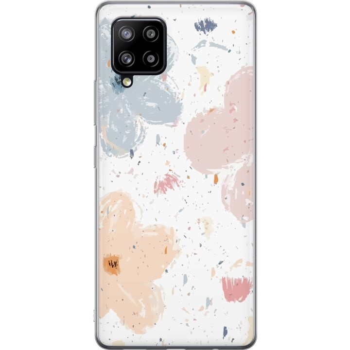 Mobilcover til Samsung Galaxy A42 5G med Blomster motiv i gruppen SMARTPHONES & TABLETS / Mobil Beskyttelse / Samsung hos TP E-commerce Nordic AB (A59591)