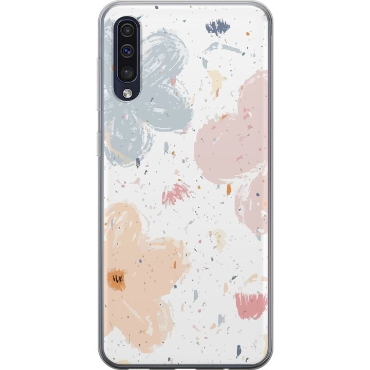 Mobilcover til Samsung Galaxy A50 med Blomster motiv i gruppen SMARTPHONES & TABLETS / Mobil Beskyttelse / Samsung hos TP E-commerce Nordic AB (A59645)