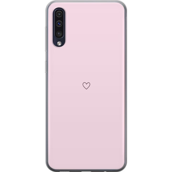 Mobilcover til Samsung Galaxy A50 med Hjerte motiv i gruppen SMARTPHONES & TABLETS / Mobil Beskyttelse / Samsung hos TP E-commerce Nordic AB (A59652)