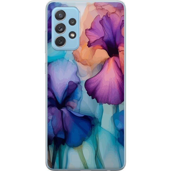 Mobilcover til Samsung Galaxy A52 5G med Magiske blomster motiv i gruppen SMARTPHONES & TABLETS / Mobil Beskyttelse / Samsung hos TP E-commerce Nordic AB (A59744)