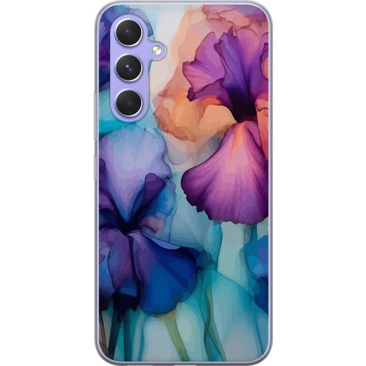 Mobilcover til Samsung Galaxy A54 med Magiske blomster motiv i gruppen SMARTPHONES & TABLETS / Mobil Beskyttelse / Samsung hos TP E-commerce Nordic AB (A59906)