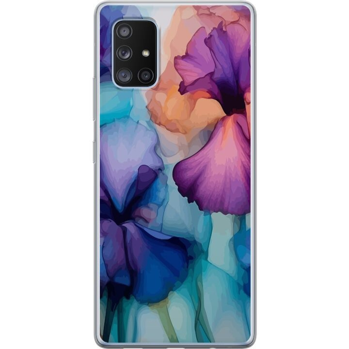 Mobilcover til Samsung Galaxy A71 5G med Magiske blomster motiv i gruppen SMARTPHONES & TABLETS / Mobil Beskyttelse / Samsung hos TP E-commerce Nordic AB (A60095)