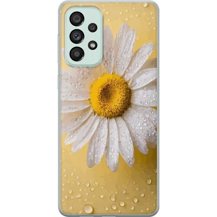 Mobilcover til Samsung Galaxy A73 5G med Porcelænsblomst motiv i gruppen SMARTPHONES & TABLETS / Mobil Beskyttelse / Samsung hos TP E-commerce Nordic AB (A60173)