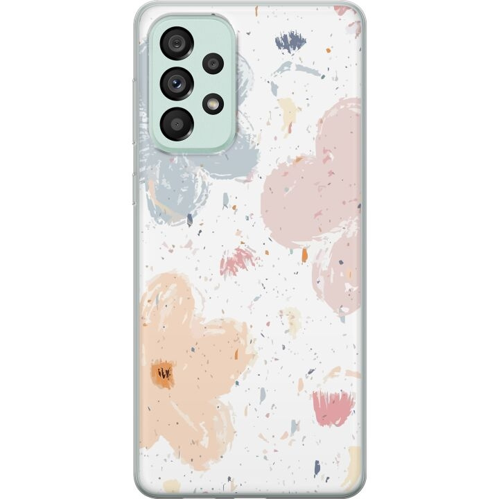 Mobilcover til Samsung Galaxy A73 5G med Blomster motiv i gruppen SMARTPHONES & TABLETS / Mobil Beskyttelse / Samsung hos TP E-commerce Nordic AB (A60185)