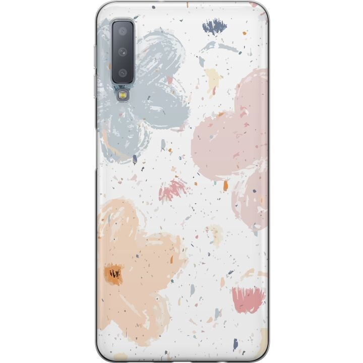 Mobilcover til Samsung Galaxy A7 (2018) med Blomster motiv i gruppen SMARTPHONES & TABLETS / Mobil Beskyttelse / Samsung hos TP E-commerce Nordic AB (A60212)